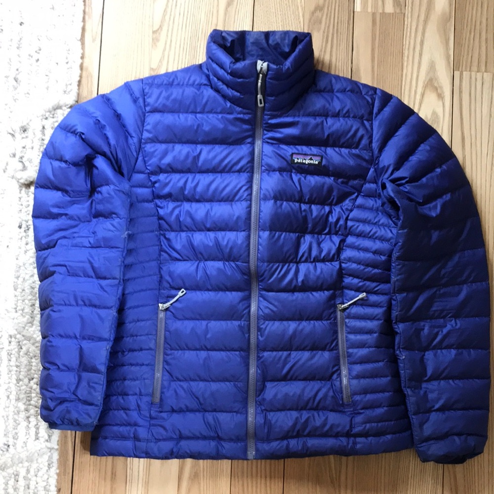 Patagonia Blue Women’s Down Sweater Medium